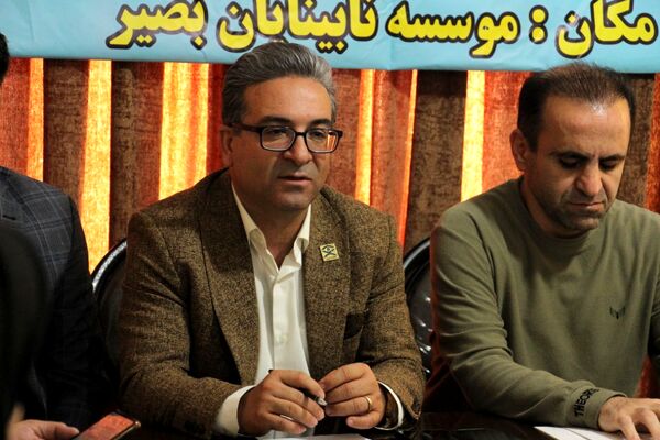 نشست خبری موسسه بصیر به‌مناسبت روز جهانی عصای سفید