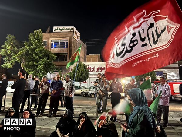 تجمع مردمی مردم هشتگرد در صدو پنجمین شب