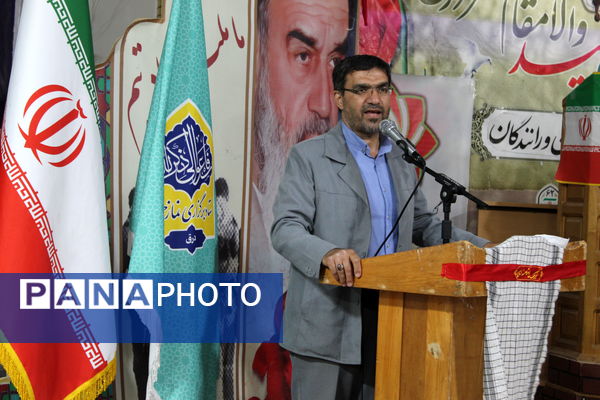 حضور کاروان آستان خورشید در شهر درق