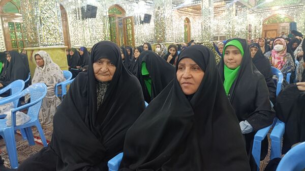 طنین جشن میلاد حضرت معصومه(س) و روز دختر در فضای ملکوتی آستان مقدس امامزاده حسن(ع)