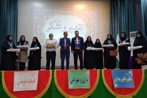 آیین بزرگداشت سالروز تأسیس سازمان دانش‌آموزی و سپاس مربی در کهریزک 