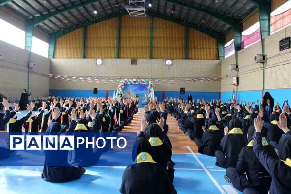 مانور بزرگ یاوران انقلاب کهریزک 