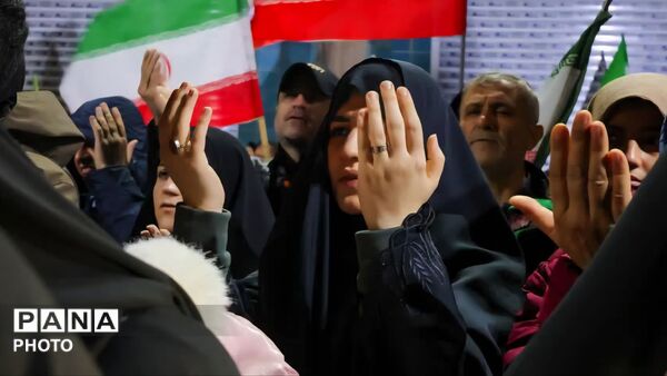 اجتماع حماسی و عظیم مردمی کرج 