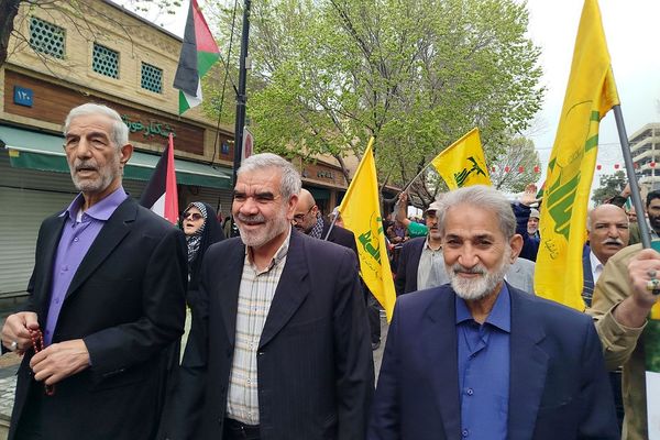 راهپیمایی روز قدس در ناحیه دو شهرری 