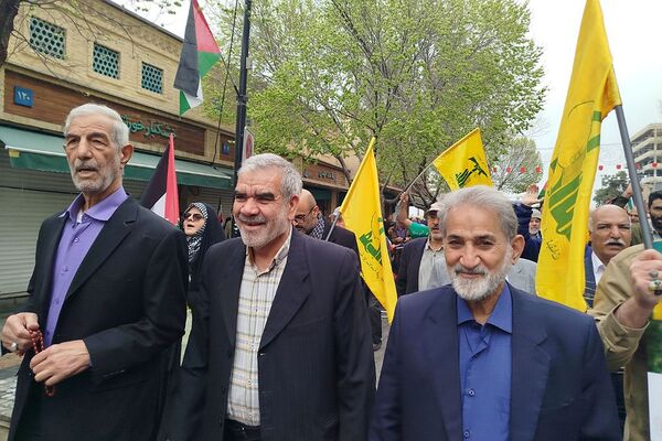راهپیمایی روز قدس در ناحیه دو شهرری 