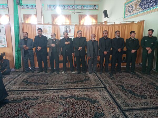 مراسم گرامیداشت شهید محسن کمالی دوست در چناران