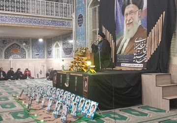 اجتماع خونخواهی امام شهید امت در شهر جونقان 