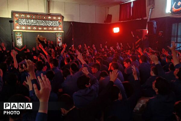 مراسم فاطمیه در مدارس شاهد علامه طباطبایی (ره) و نیلوفر رفیعی ناحیه دو شهرری 
