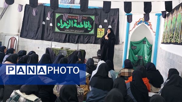 گرامیداشت ایام فاطمیه در مدرسه فاطمه الزهرا(س)