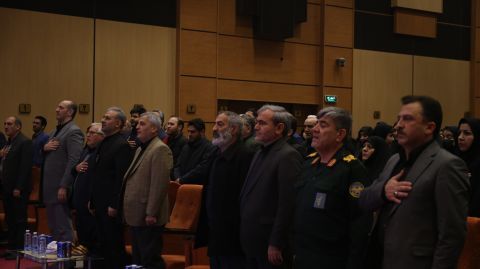 مراسم یادواره شهدای گمنام و معلمان شهید آذربایجان‌شرقی