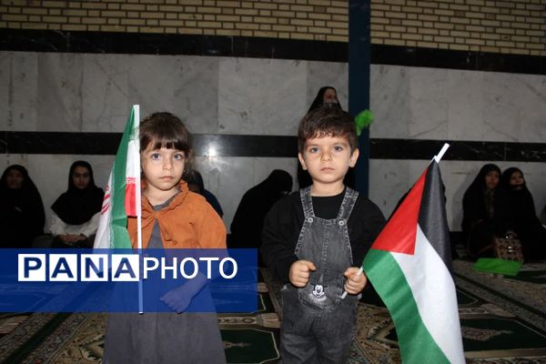 حضور پرشور کودکان گچسارانی در یوم‌الله ۹ دی