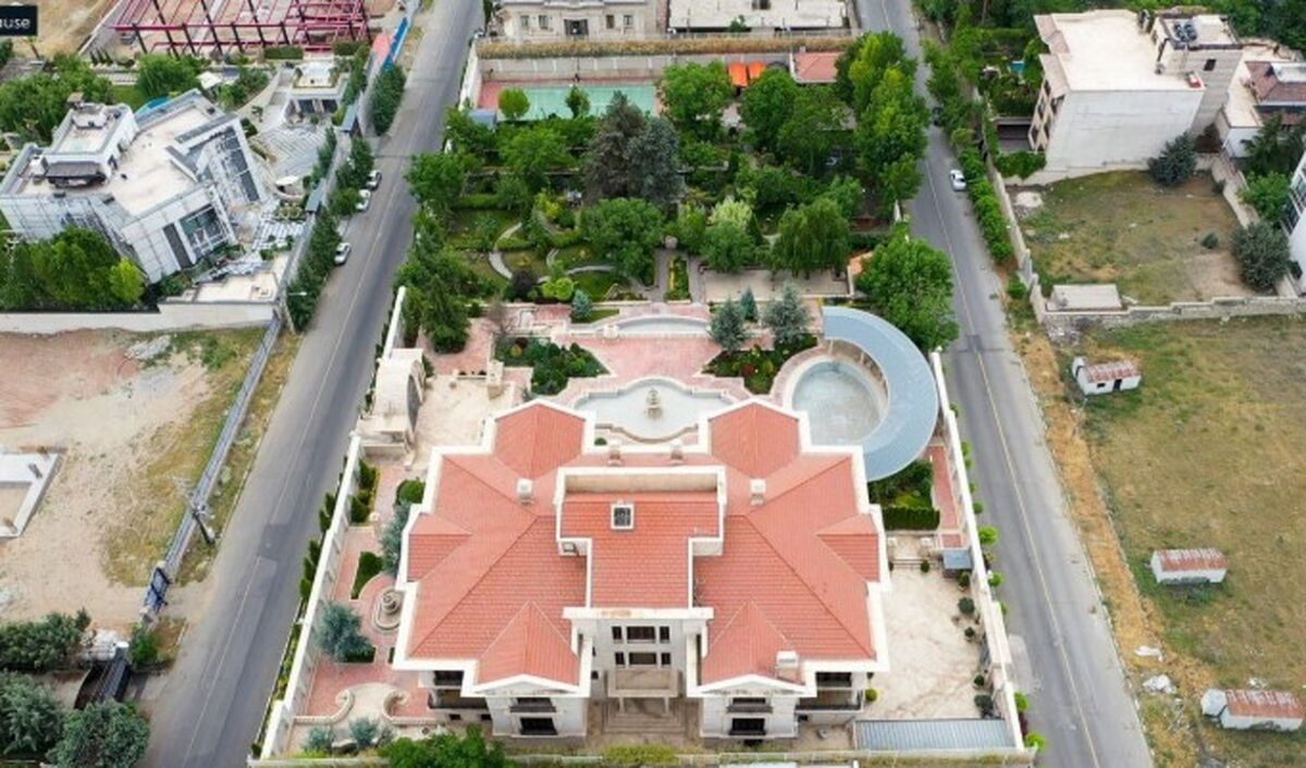 ویلای ۸ هزار متری متهم ردیف اول چای دبش به بانک ملت تحویل داده شد