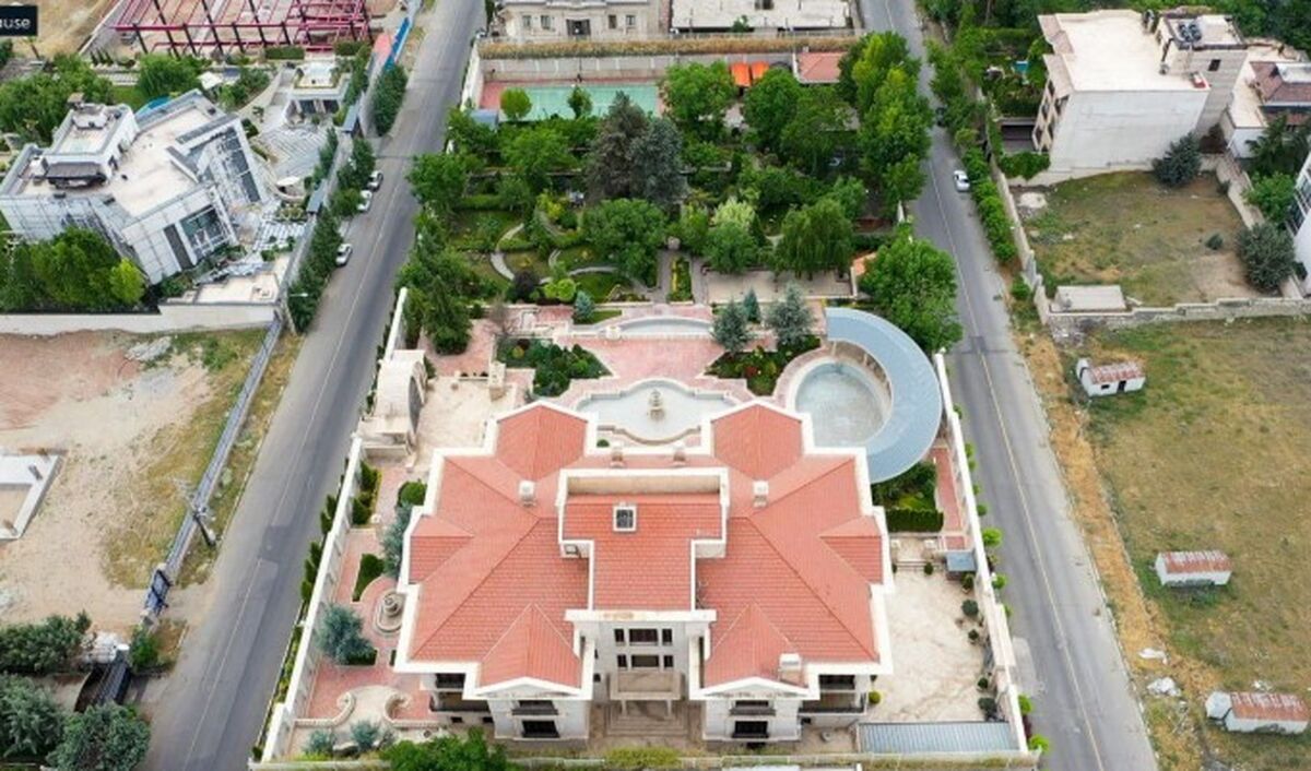 ویلای ۸ هزار متری متهم ردیف اول چای دبش به بانک ملت تحویل داده شد
