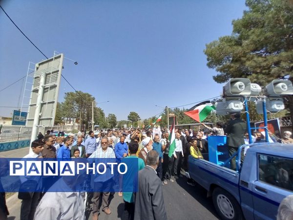 راهپیمایی جمعه خشم در کاشمر