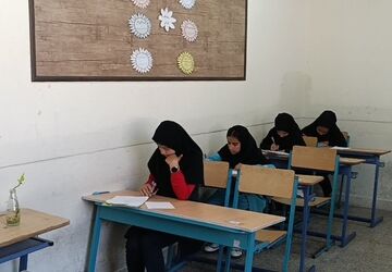 نگاه دانش‌آموزان مدرسه توحید کلاته رودبار به امتحانات