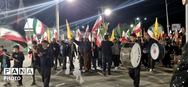 راهپیمایی گسترده در حمایت از جمهوری اسلامی ایران