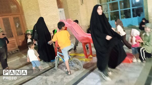 غرفه کوک مسجد جامع جایی برای سرگرمی کودکان 