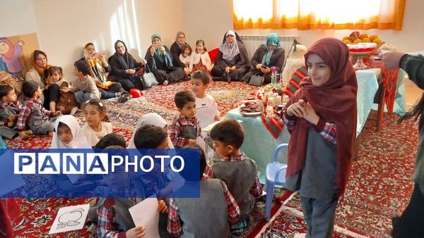 جشن یلدایی مهد شکوفه‌های نور دارالقرآن حضرت زهرا (س) در شیروان