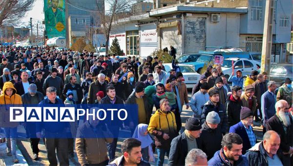 راهپیمایی 22 بهمن در اشتهارد