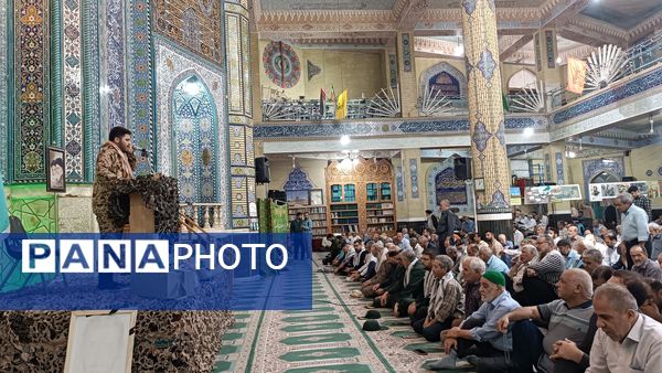 راهپیمایی مردم ولایتمدار شهرستان ورامین در محکومیت رژیم صهیونسیتی 