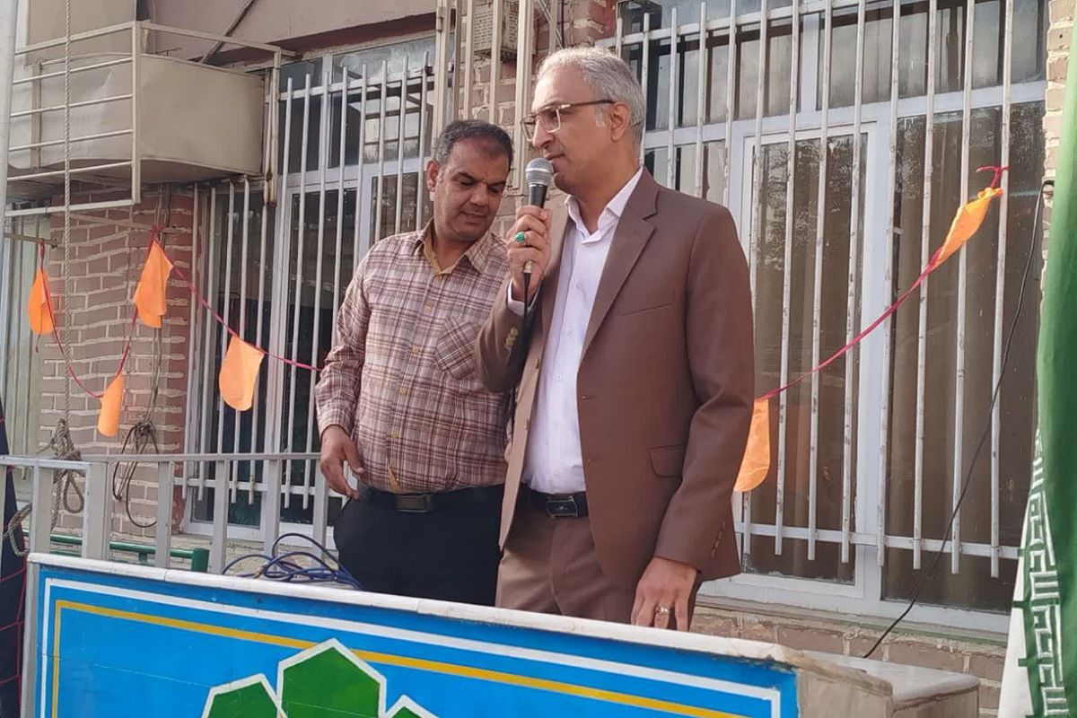 برگزاری مراسم تکریم از فرزند شهید سهیل رستمیان در ناحیه یک شهرری