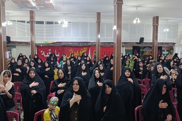 همایش سه ساله‌های حسینی در بیت‌الزهرا فارسان