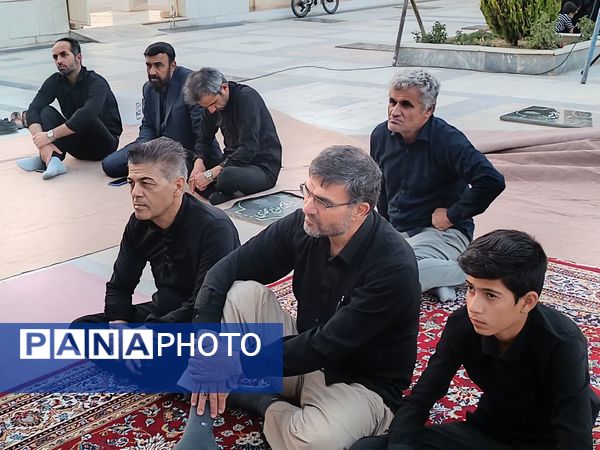 عزاداری روز دوم محرم در گلزار شهدای درق 