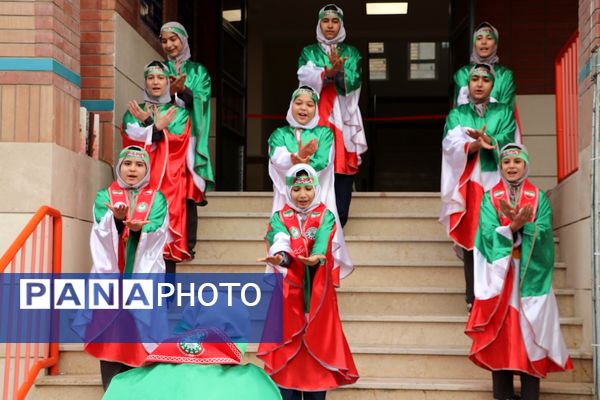 آیین افتتاح مدرسه ۱۴ کلاسه روستای خیرآباد