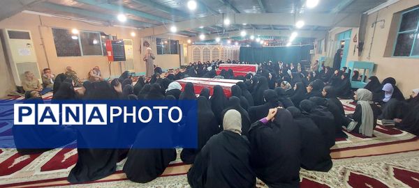 کاروان راهیان نور دانش‌آموزان دختر خراسان شمالی