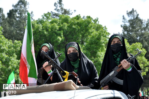 شکوه رزمایش «جانفدا برای ایران امام رضایی» در کرمانشاه