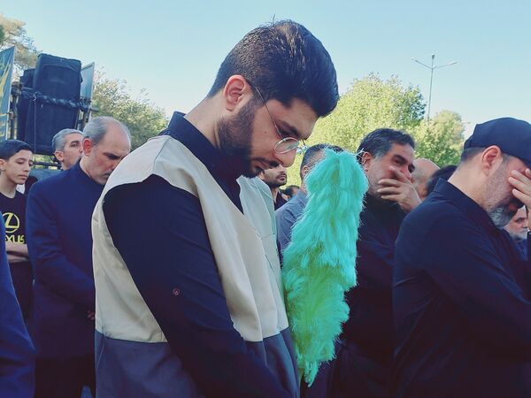 قافله عزاداری به‌مناسبت شهادت امام رضا (ع) در اصفهان 