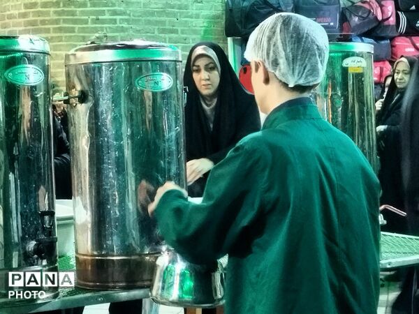 فعالیت چایخانه حضرت زهرا(س) در قاب پانا 
