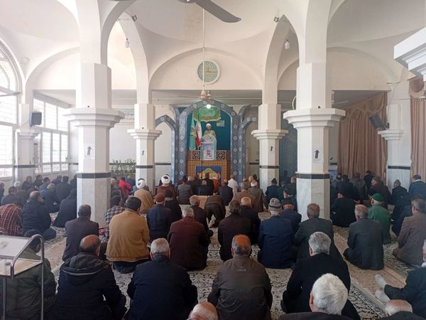نماز عبادی سیاسی جمعه در خلیل آباد