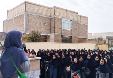 آغاز سال تحصیلی جدید و نواختن زنگ مهر در شهرستان خلیل‌آباد