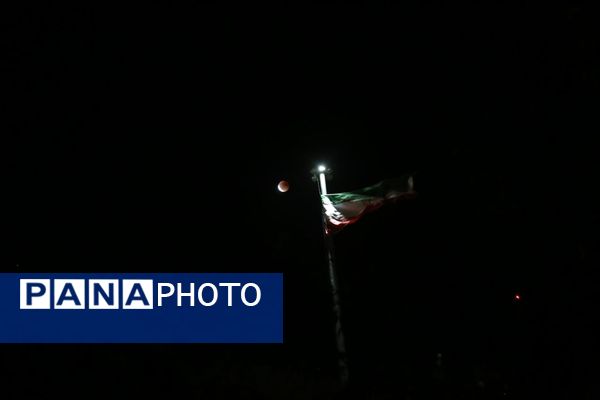 خسوف کامل ماه در تبریز