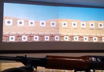 برگزاری مسابقه‌ تیراندازی با سیمیلاتور به مناسبت هفته خبرنگار در ملایر