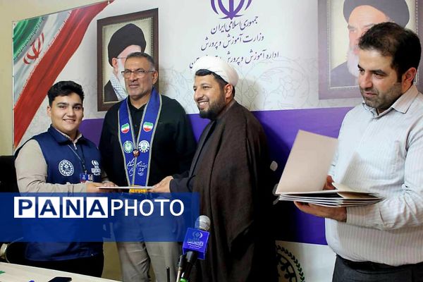 دیدار صمیمانه معاون پرورشی و فرهنگی آموزش‌وپرورش خوزستان با خبرنگاران پانا