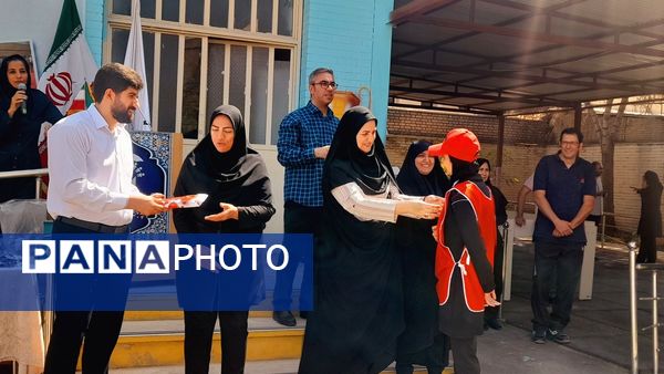 اختتامیه طرح «میدان پویا» در مدرسه استثنایی نابینایان پویا