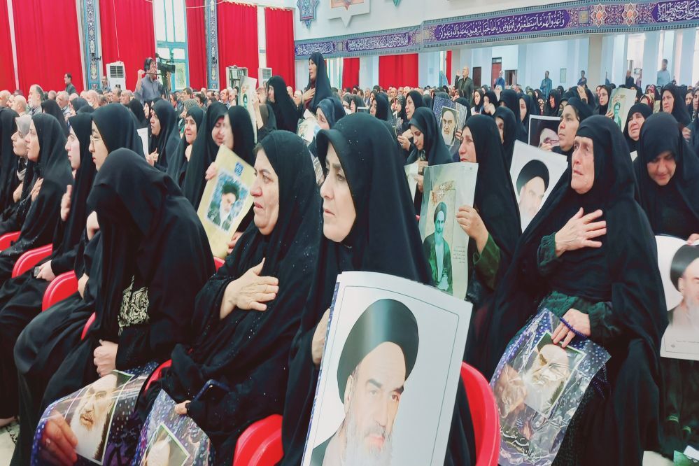 مراسم سی و پنجمین سالگرد ارتحال امام ( ره) در حسینیه ثارالله یاسوج