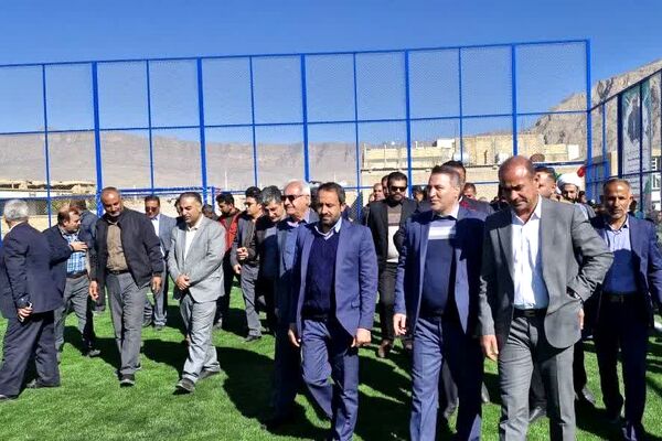  آیین افتتاح و بهره‌برداری سه طرح ورزشی در شهرستان بیضا