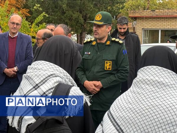 کاروان راهیان نور بسیج دانش‌آموزی سراب و مهربان 