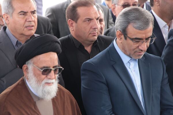 استقبال از  استاندار خراسان رضوی در گلزار شهدای گمنام 