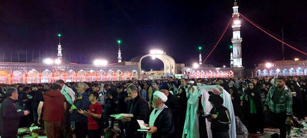 مراسم احیای دومین شب قدر در مسجد مقدس جمکران
