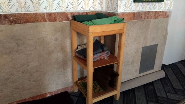 فضاسازی نمازخانه مدرسه الزهرای اهر برای مهر ماه