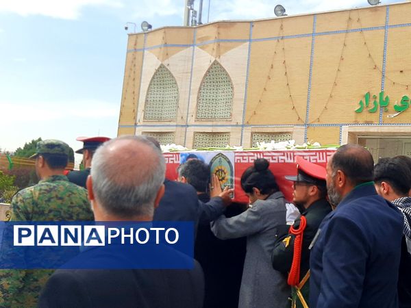 تشییع پیکر شهدای نیروی انتظامی مشهد مقدس