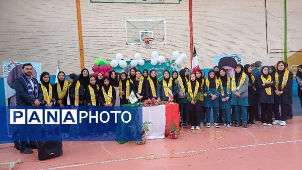 افتتاحیه اردوی تمشک ویژه دختران در سالن ۱۳ آبان شهرستان شیروان