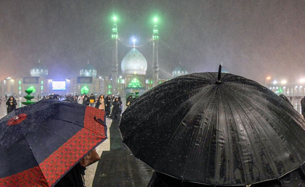 جشن میلاد دوازدهمین حجت زیر چتر رحمت الهی