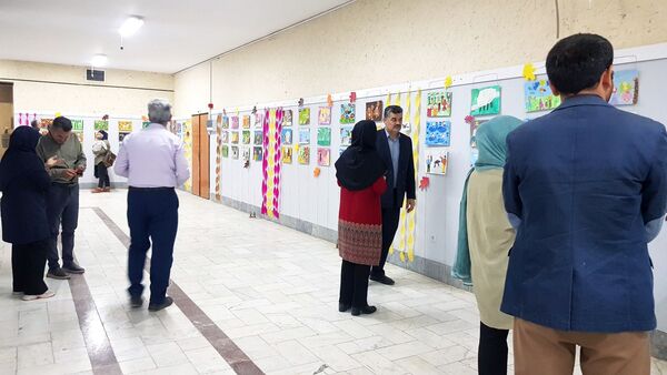 افتتاح نمایشگاه نقاشی کودک در شیروان 