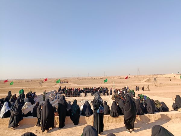 حضور دختران رضویه در اردوی راهیان نور