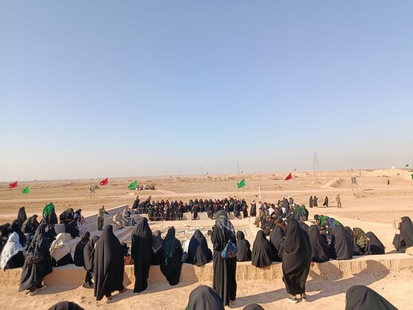 حضور دختران رضویه در اردوی راهیان نور